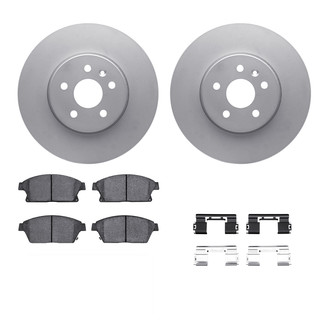 R1 Concepts® - Front Brake Kit with Ceramic Pads
