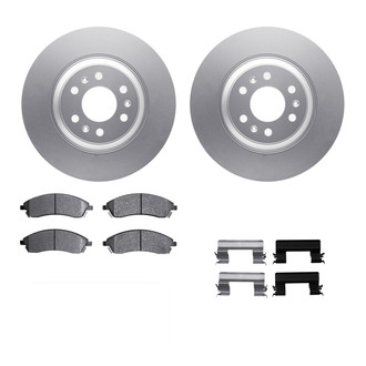 R1 Concepts® - Front Brake Kit with Ceramic Pads