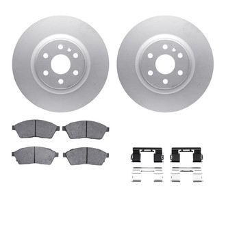 R1 Concepts® - Front Brake Kit with Ceramic Pads