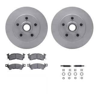 R1 Concepts® - Front Brake Kit with Ceramic Pads