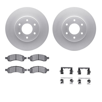 R1 Concepts® - Front Brake Kit with Ceramic Pads