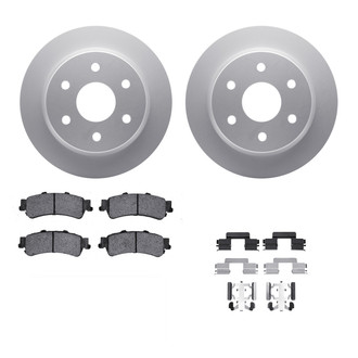 R1 Concepts® - Rear Brake Kit with Ceramic Pads