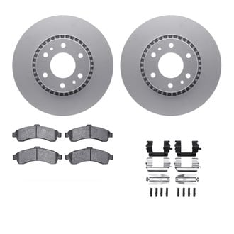 R1 Concepts® - Front Brake Kit with Ceramic Pads