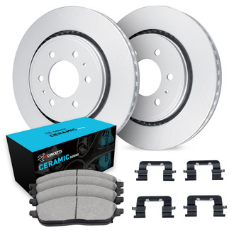 R1 Concepts® - Rear Brake Kit with Ceramic Pads