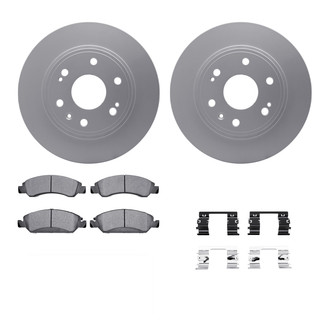 R1 Concepts® - Front Brake Kit with Ceramic Pads
