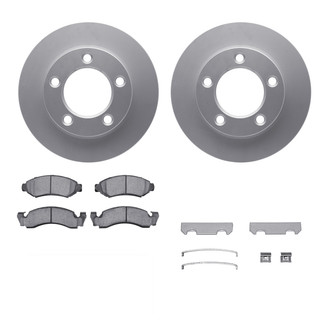 R1 Concepts® WDWH1-54006 - Front Brake Kit with Ceramic Pads