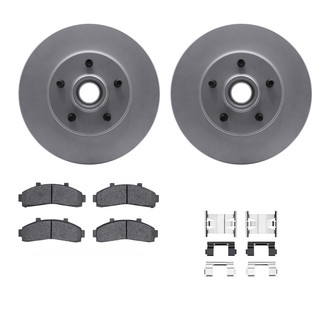 R1 Concepts® - Front Brake Kit with Ceramic Pads