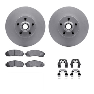 R1 Concepts® - Front Brake Kit with Ceramic Pads