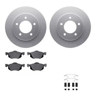 R1 Concepts® - Front Brake Kit with Ceramic Pads