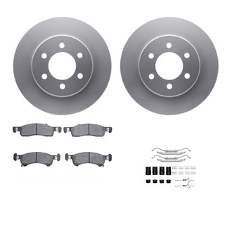 R1 Concepts® - Front Brake Kit with Ceramic Pads