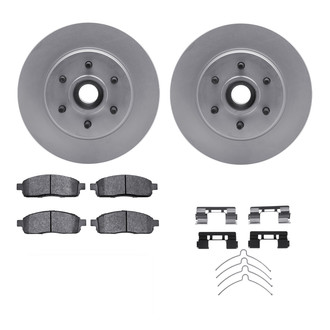 R1 Concepts® - Front Brake Kit with Ceramic Pads