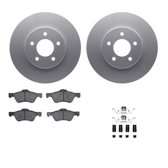 R1 Concepts® - Front Brake Kit with Ceramic Pads