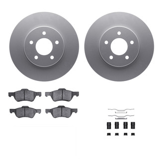 R1 Concepts® - Front Brake Kit with Ceramic Pads