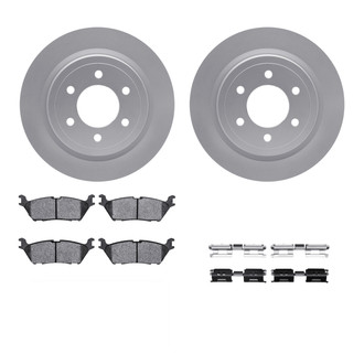 R1 Concepts® - Rear Brake Kit with Ceramic Pads