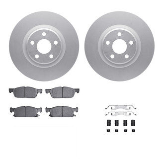R1 Concepts® - Front Brake Kit with Ceramic Pads