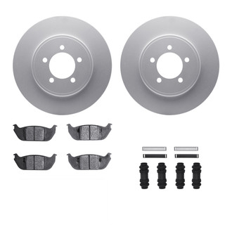 R1 Concepts® WDWH1-55003 - Rear Brake Kit with Ceramic Pads