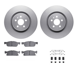 R1 Concepts® - Front Brake Kit with Ceramic Pads