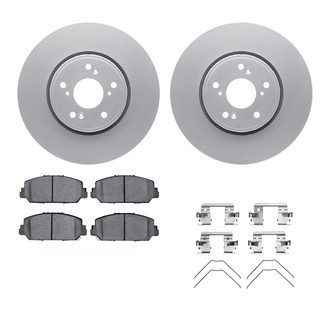 R1 Concepts® - Front Brake Kit with Ceramic Pads