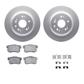 R1 Concepts® - Rear Brake Kit with Ceramic Pads