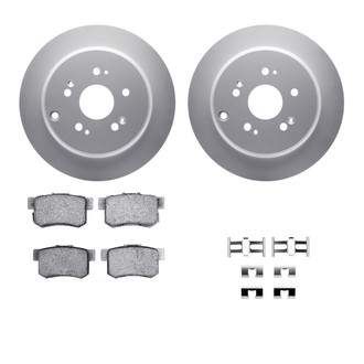 R1 Concepts® - Rear Brake Kit with Ceramic Pads