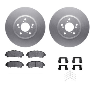 R1 Concepts® - Front Brake Kit with Ceramic Pads