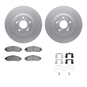 R1 Concepts® - Front Brake Kit with Ceramic Pads