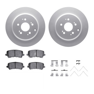 R1 Concepts® - Rear Brake Kit with Ceramic Pads
