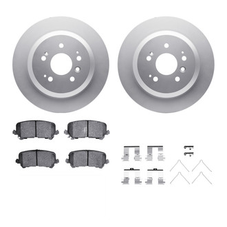 R1 Concepts® - Rear Brake Kit with Ceramic Pads