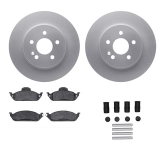R1 Concepts® - Front Brake Kit with Ceramic Pads