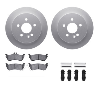 R1 Concepts® - Rear Brake Kit with Ceramic Pads