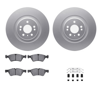 R1 Concepts® WDWH1-63062 - Front Brake Kit with Ceramic Pads