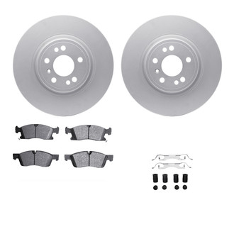 R1 Concepts® - Front Brake Kit with Ceramic Pads