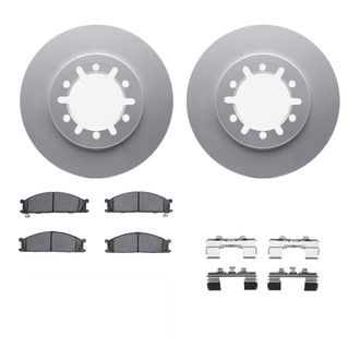 R1 Concepts® - Front Brake Kit with Ceramic Pads