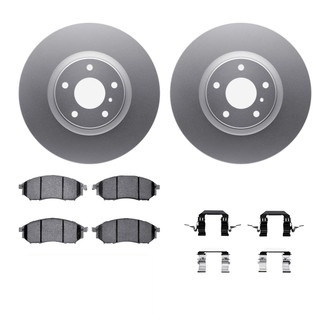 R1 Concepts® - Front Brake Kit with Ceramic Pads