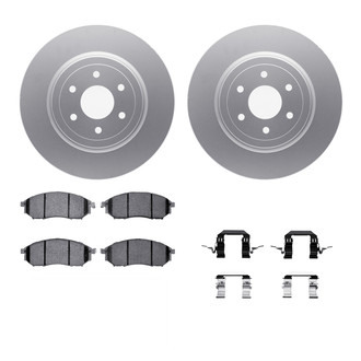 R1 Concepts® - Front Brake Kit with Ceramic Pads