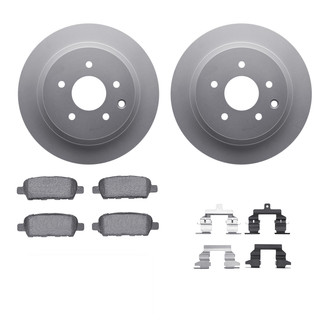 R1 Concepts® - Rear Brake Kit with Ceramic Pads