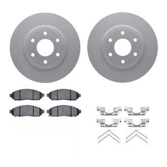 R1 Concepts® - Front Brake Kit with Ceramic Pads