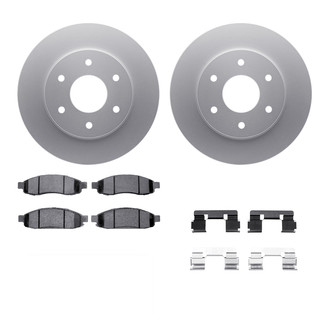 R1 Concepts® - Front Brake Kit with Ceramic Pads