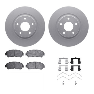 R1 Concepts® - Front Brake Kit with Ceramic Pads
