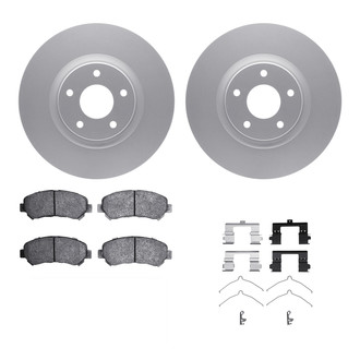 R1 Concepts® - Front Brake Kit with Ceramic Pads