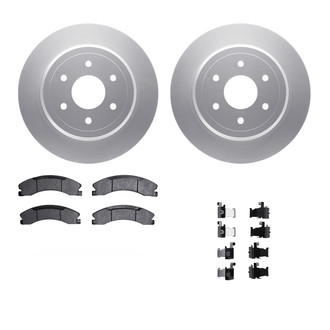 R1 Concepts® - Rear Brake Kit with Ceramic Pads