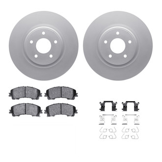 R1 Concepts® - Front Brake Kit with Ceramic Pads