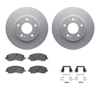 R1 Concepts® - Front Brake Kit with Ceramic Pads