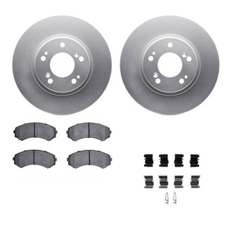 R1 Concepts® - Front Brake Kit with Ceramic Pads