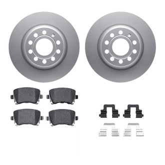 R1 Concepts® - Rear Brake Kit with Ceramic Pads