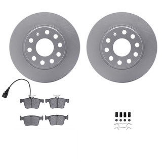R1 Concepts® - Rear Brake Kit with Ceramic Pads