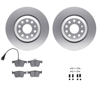 R1 Concepts® - Rear Brake Kit with Ceramic Pads