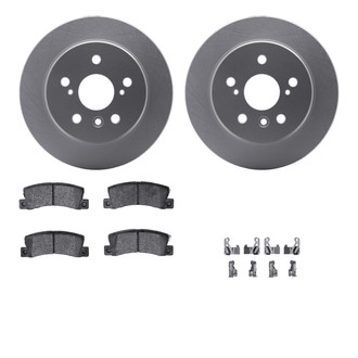 R1 Concepts® - Rear Brake Kit with Ceramic Pads