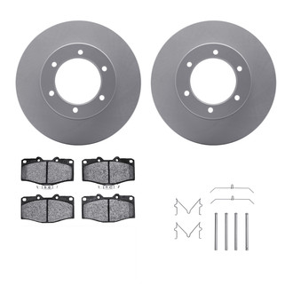 R1 Concepts® - Front Brake Kit with Ceramic Pads