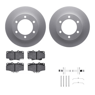 R1 Concepts® - Front Brake Kit with Ceramic Pads